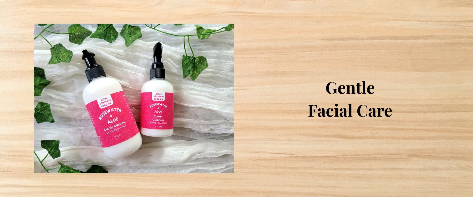 Collection of facial cleansers, cleansing balm, and nourishing facial oils.