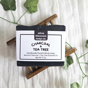 Charcoal & Tea Tree Facial and Body Soap