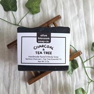 Charcoal & Tea Tree Facial and Body Soap