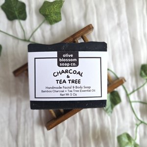 Charcoal & Tea Tree Facial and Body Soap