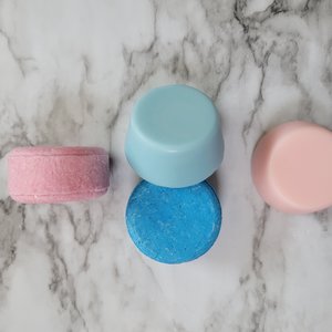 Travel Size Shampoo Bar And Conditioner Bar Set