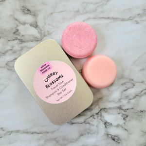 Travel Size Shampoo Bar And Conditioner Bar Set