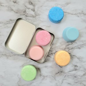 Travel Size Shampoo Bar And Conditioner Bar Set