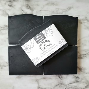 Charcoal & Tea Tree Facial and Body Soap