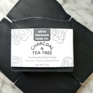 Charcoal & Tea Tree Facial and Body Soap