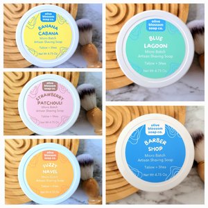 Tallow Shaving Soap with Shea Butter