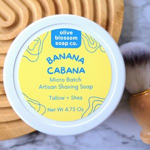 Banana Cabana Artisan Shaving Soap