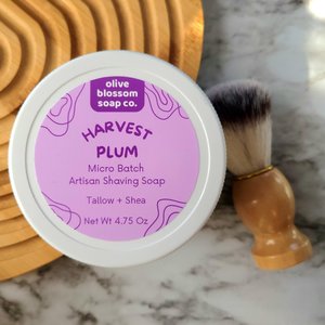 Harvest Plum Artisan Shave Soap