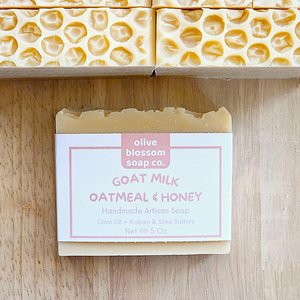 Goat Milk Oatmeal & Honey Soap
