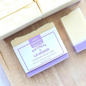 Oatmeal & Lavender Essential Oil Soap