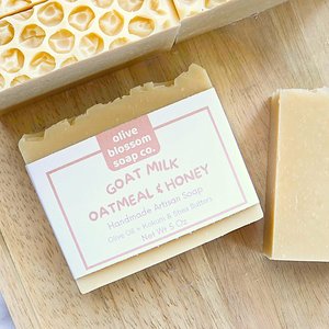 Goat Milk Oatmeal & Honey Soap