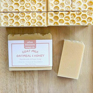 Goat Milk Oatmeal & Honey Soap