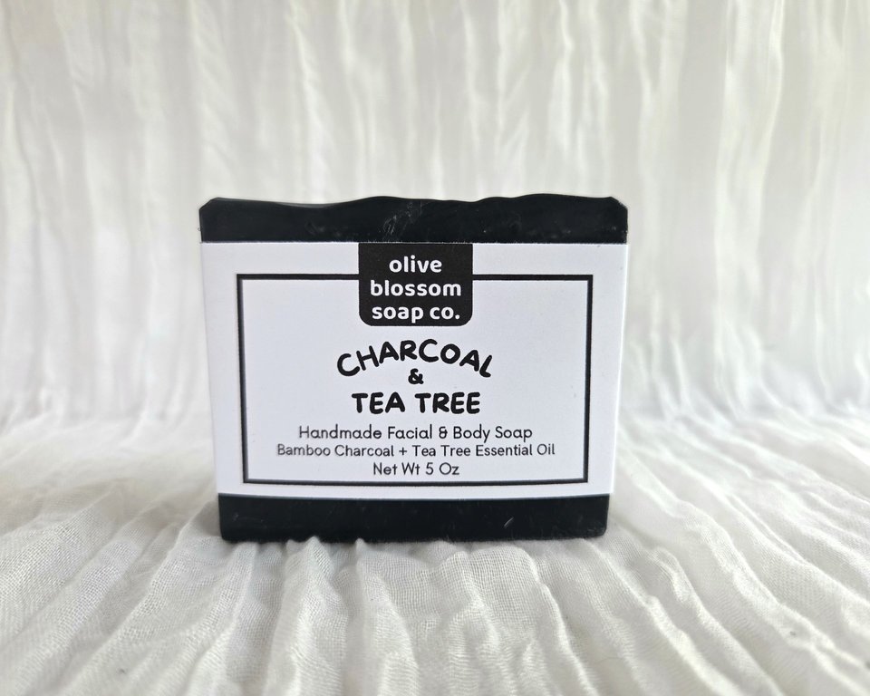 Charcoal & Tea Tree Facial and Body Soap