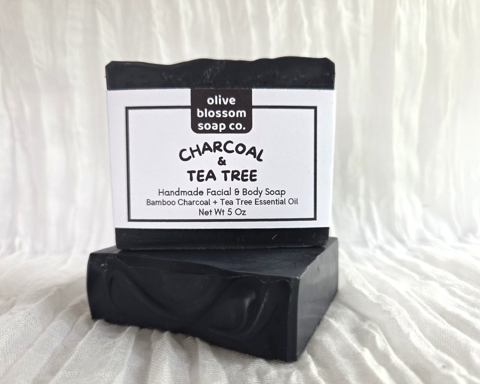Charcoal & Tea Tree Facial and Body Soap