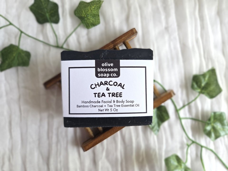 Charcoal & Tea Tree Facial and Body Soap