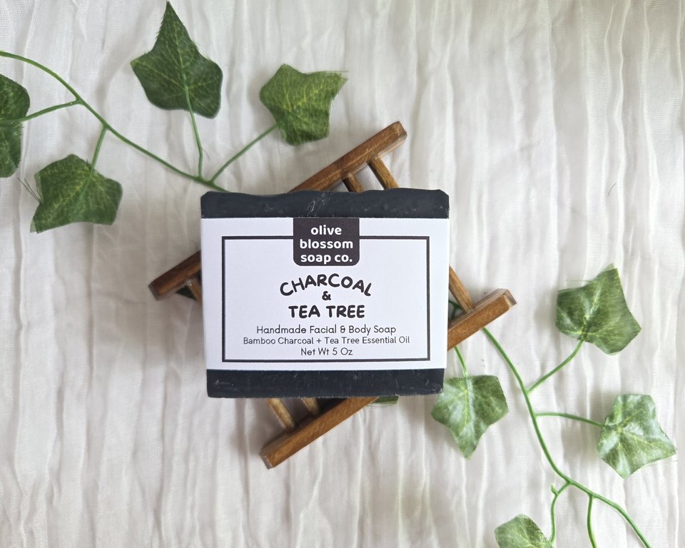 Charcoal & Tea Tree Facial and Body Soap