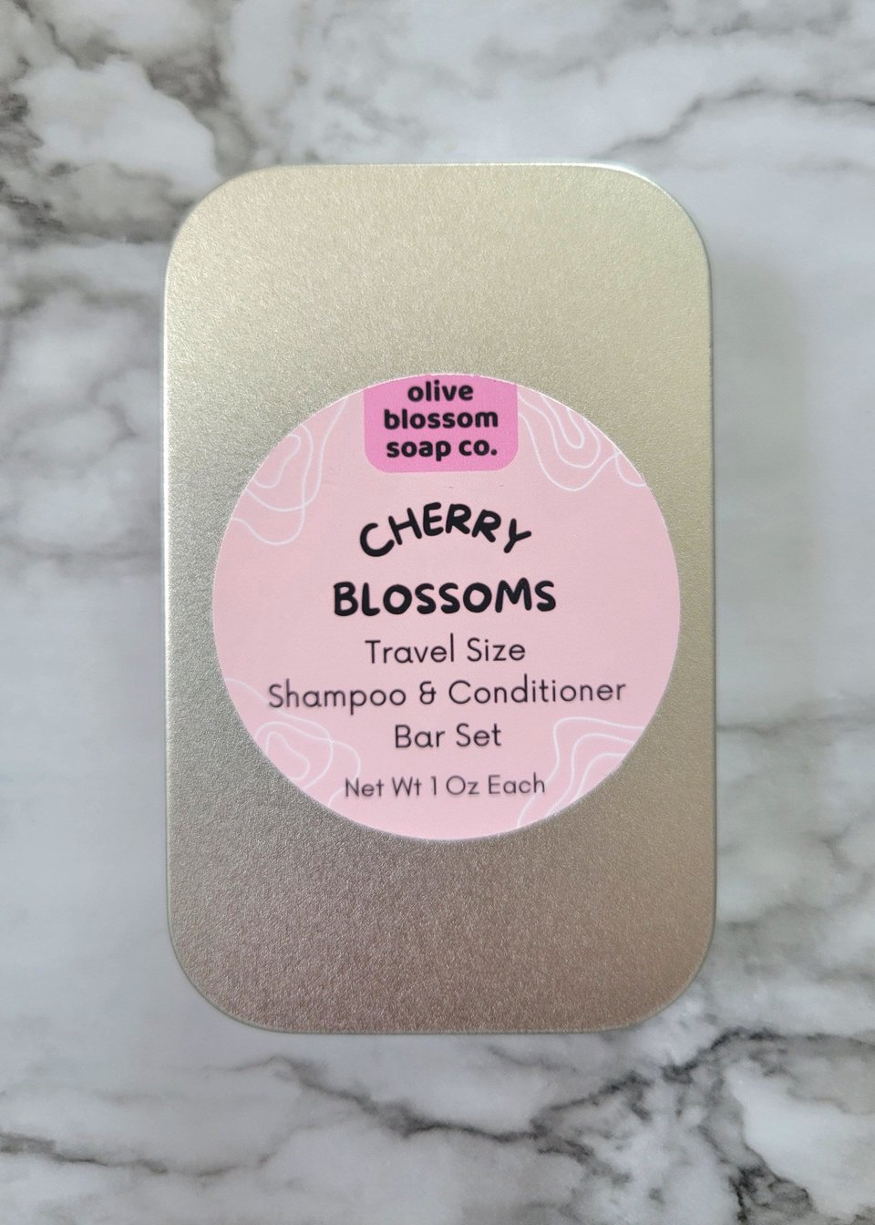 Travel Size Shampoo Bar And Conditioner Bar Set