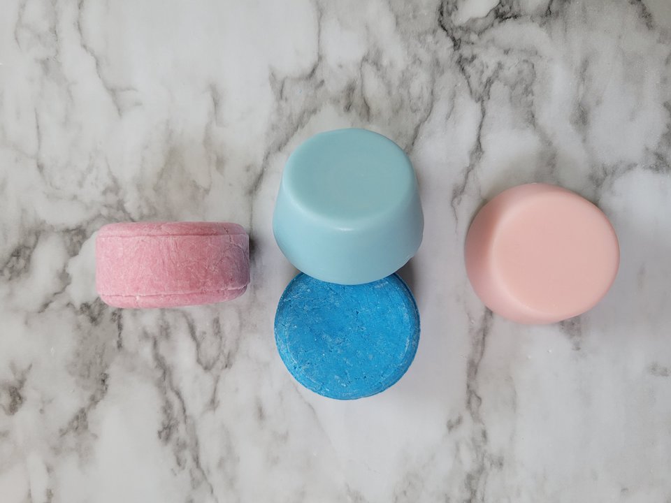 Travel Size Shampoo Bar And Conditioner Bar Set