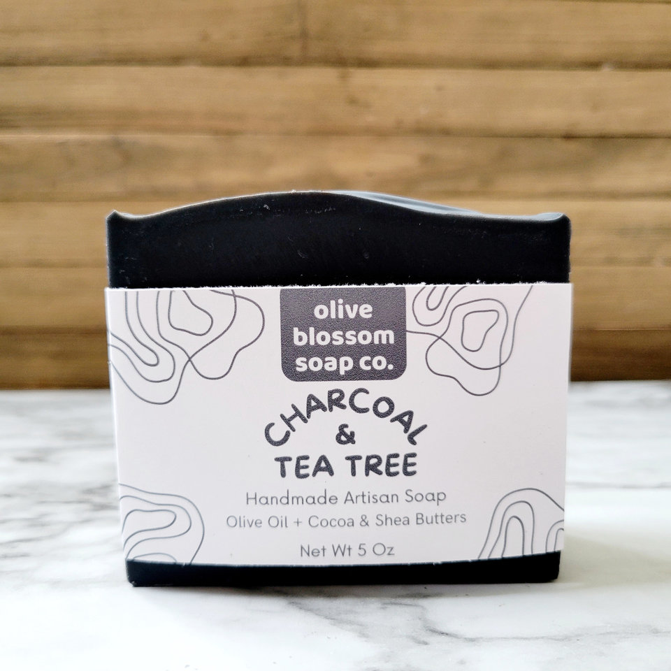 Charcoal & Tea Tree Facial and Body Soap