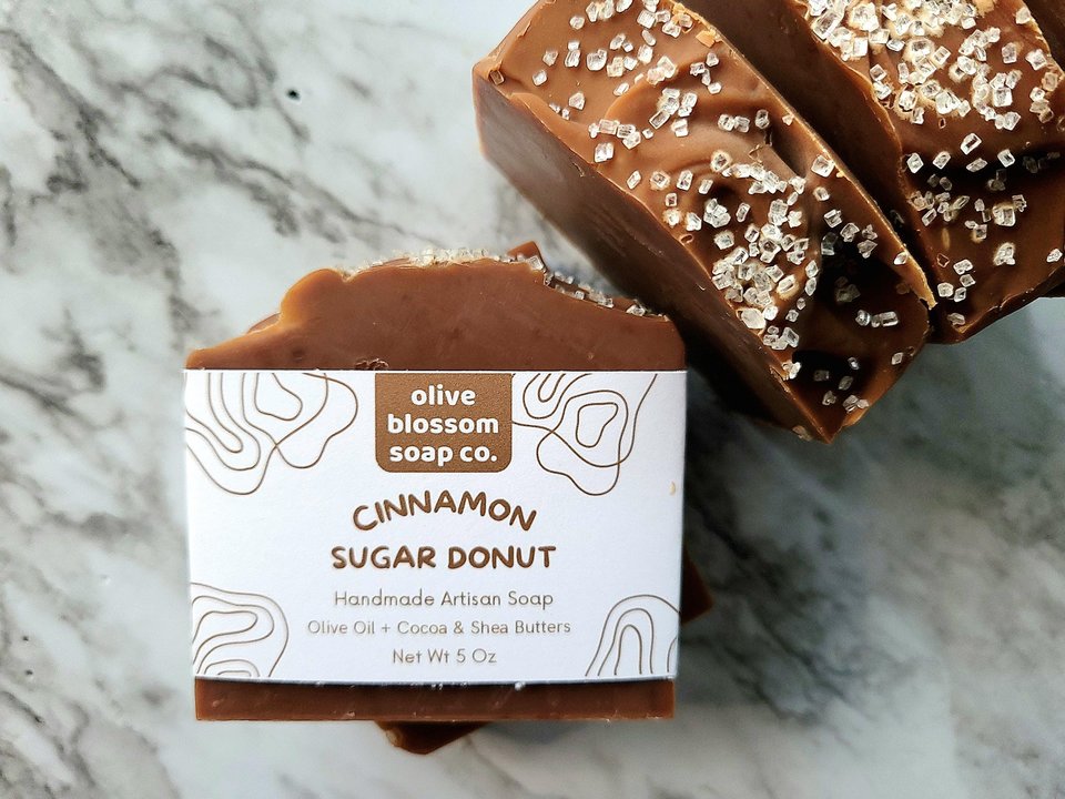 Cinnamon Sugar Donut Soap