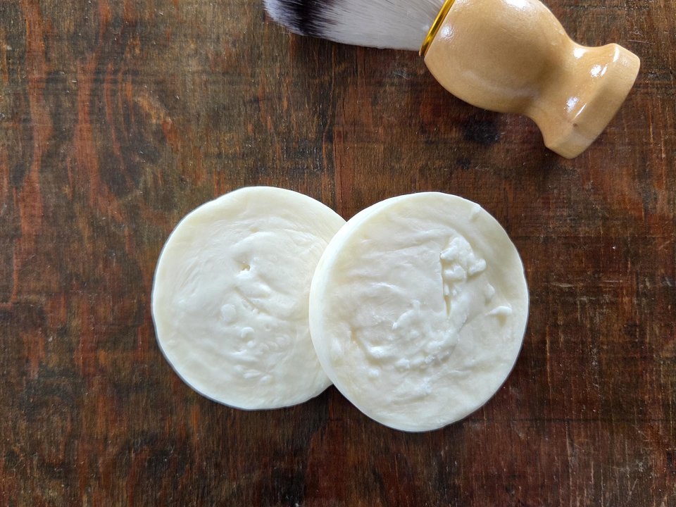 Shaving Soap Sample Puck