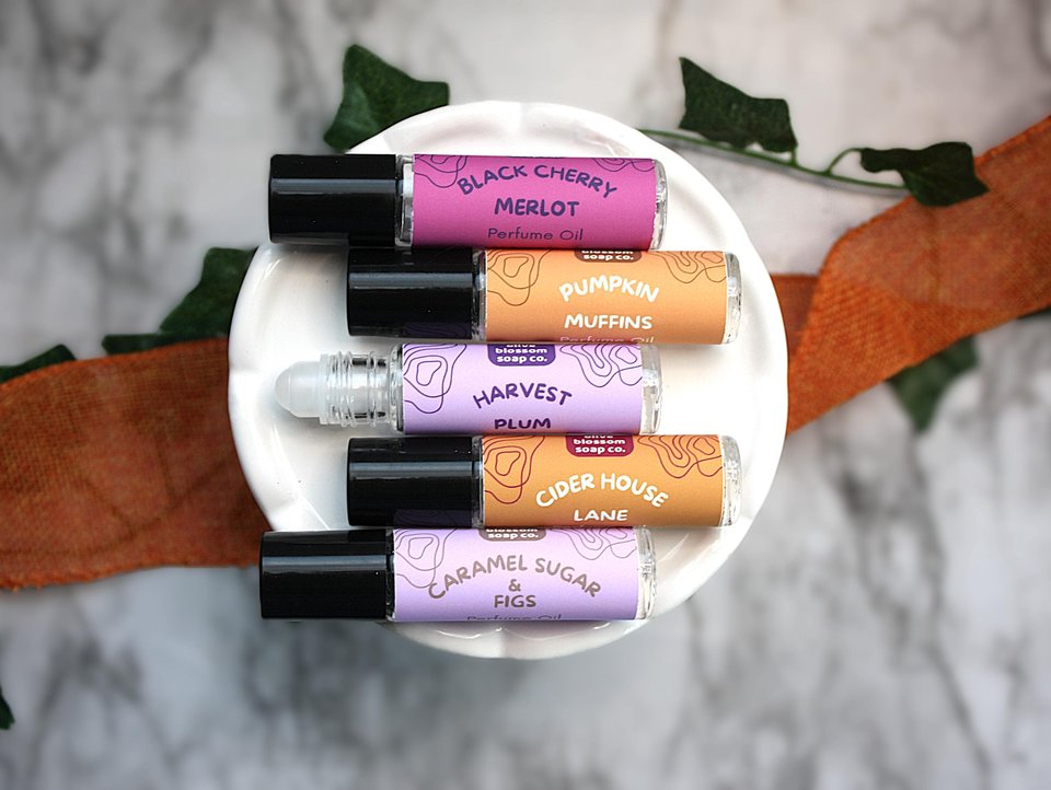 Fall Scented Roll On Fragrance Oil