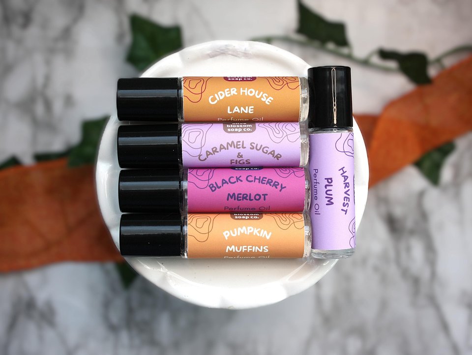 Fall Scented Roll On Fragrance Oil