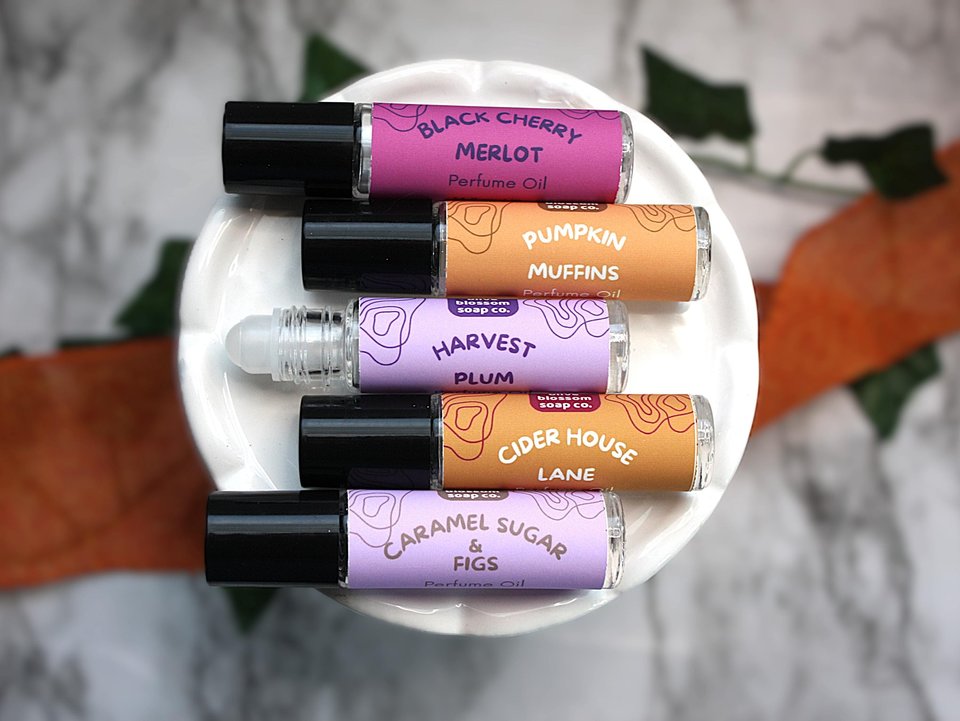 Fall Scented Roll On Fragrance Oil