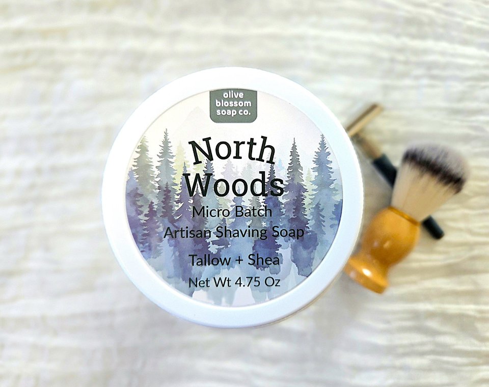 North Woods Shaving Soap