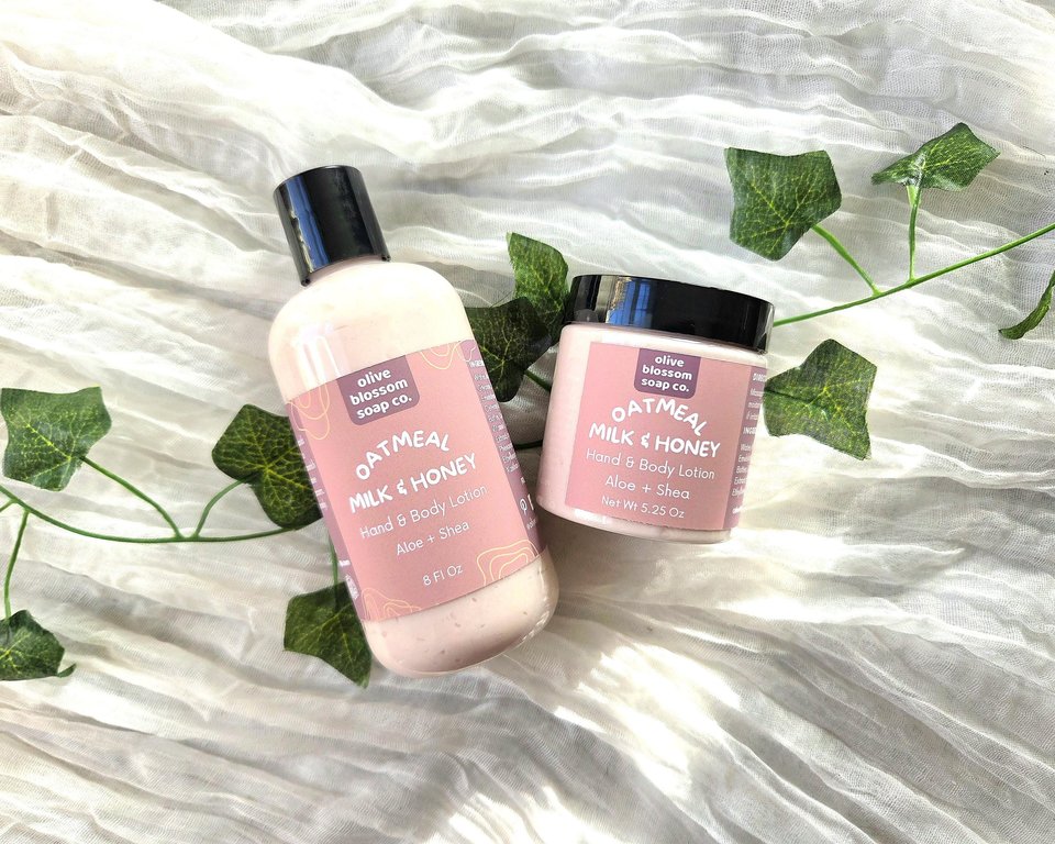 Oatmeal, Milk & Honey Hand & Body Lotion