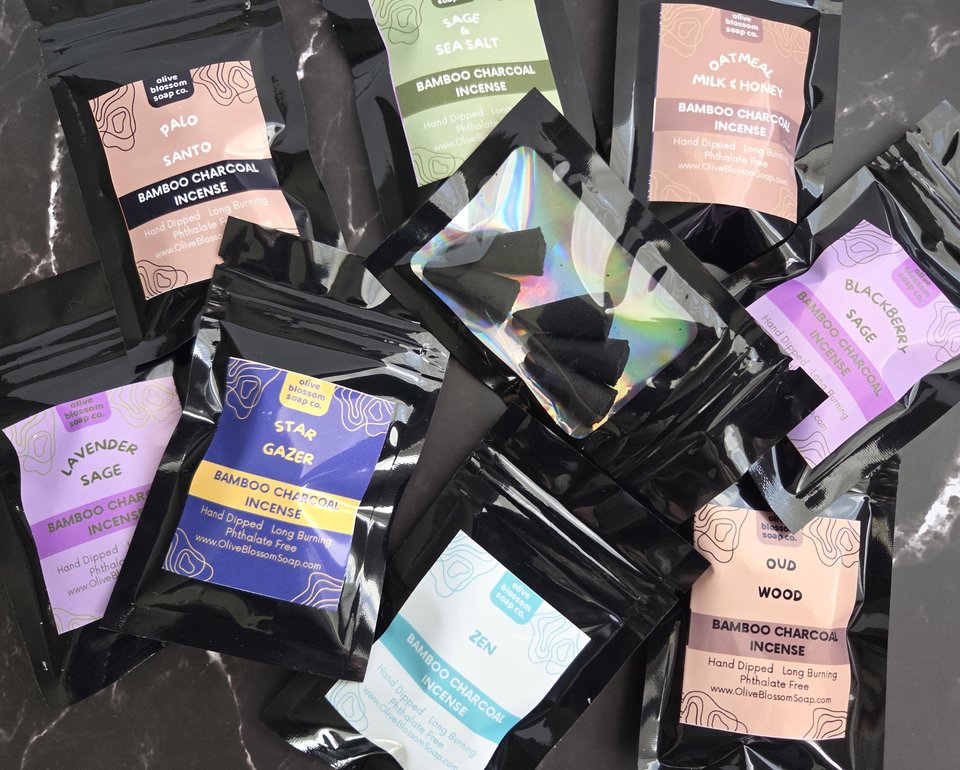 Samples, 1 Inch TOP FLOW Incense Cones