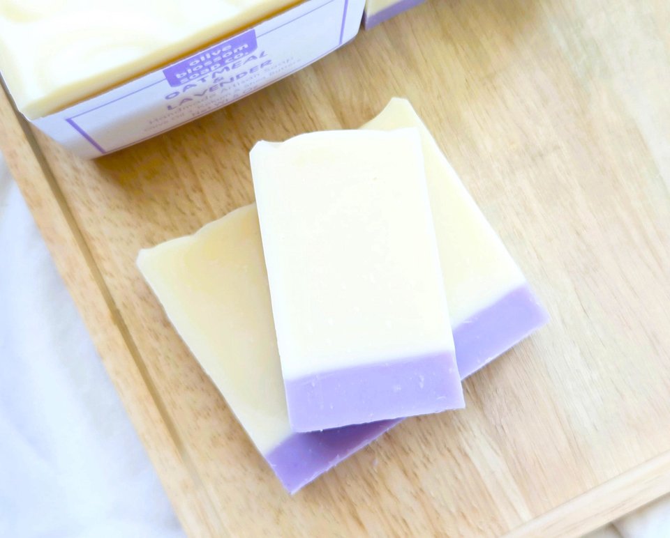 Oatmeal & Lavender Essential Oil Soap