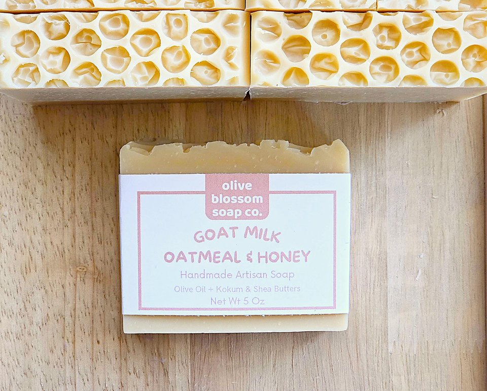 Goat Milk Oatmeal & Honey Soap
