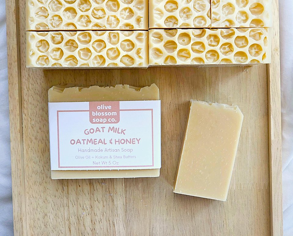 Goat Milk Oatmeal & Honey Soap