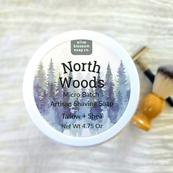 North Woods Shaving Soap
