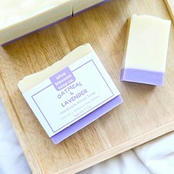 Oatmeal & Lavender Essential Oil Soap